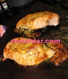 طريقة تحضير صدر الدجاج معمر بالجبن سهل ولذيذ بالصور 2