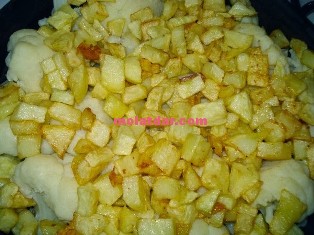 كراتان الشفلور و البطاطا المقلية بالصور 5