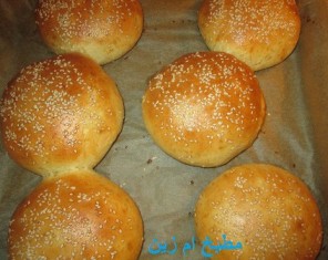 خبز الهامبورغر 6