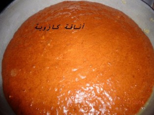 كيكة بالجزر والتفاح7