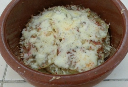 gratin l btata bi al a3chab al monassima5