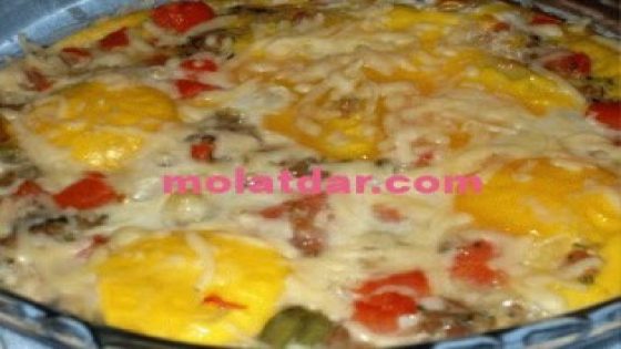 طريقة تحضير طبق اللحم المفروم و البيض