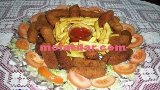 كروكيت بالحوت الابيض بالصور