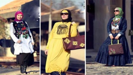 ازياء المحجبات و فساتين ملابس للمحجبات 2015