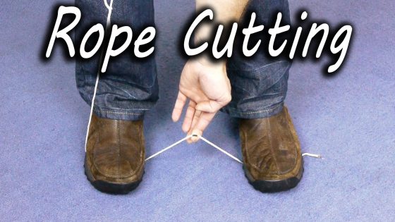 طريقة قطع حبل بدون أداة حادة في حالات الطوارئ