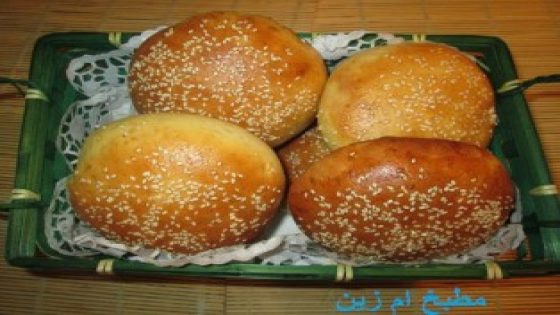 خبز الهامبورغر شهوة منو
