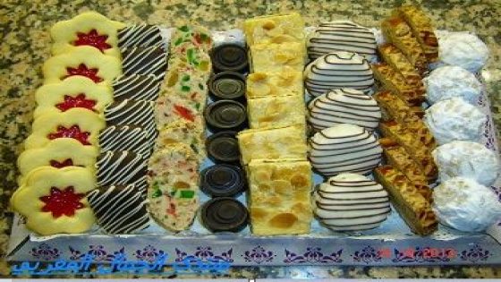 طريقة تحضير بلاطو حلويات العيد و المناسبات