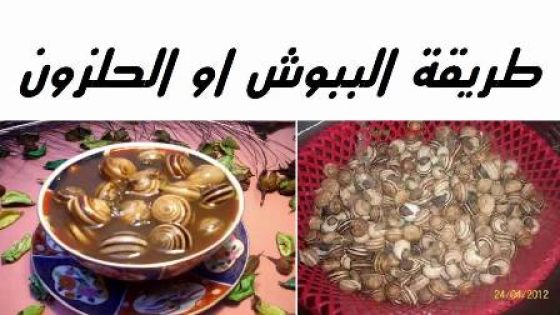طريقة تحضير الببوش غلالة أو أكلة الحلزون المغربية