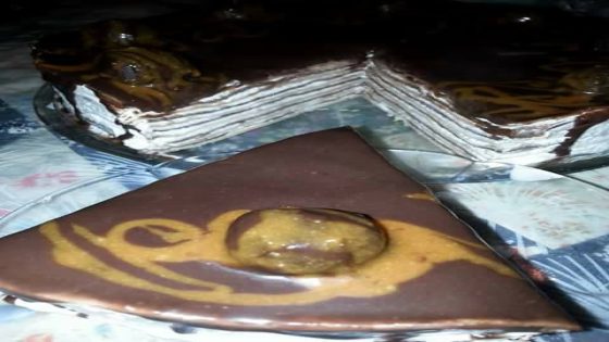 حلوة الكريب لذيذة و كتشهي Crêpes cake