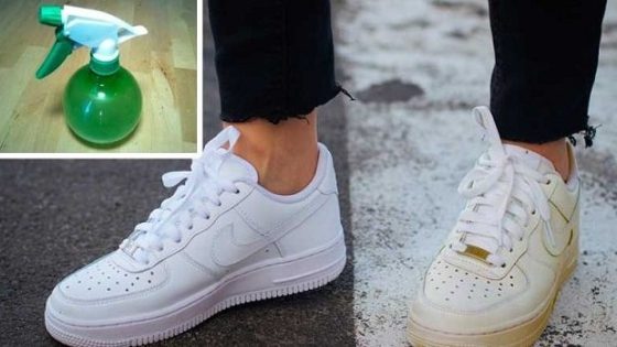 حيلة طبيعية وذكية لتنظيف الأحذية البيضاء كأنها جديدة