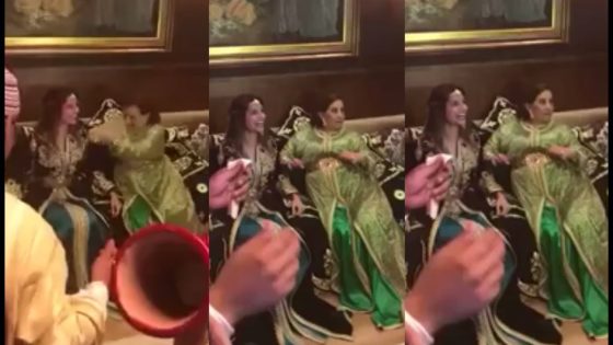 الفيديو الأكثر مشاهدة..الممثلة أمينة رشيد ناشطة في زفاف حفيدتها ابنة مريم بنصالح