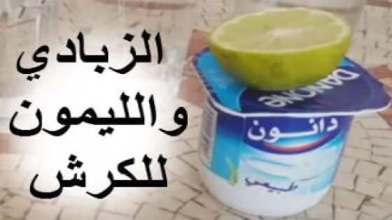 طريقة ساهلة لتنحيف البطن والارداف بالياغورت والليمون