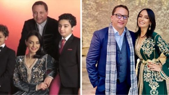 صور ليلى الشواي مقدمة البرامج رفقة زوجها و أبنائها